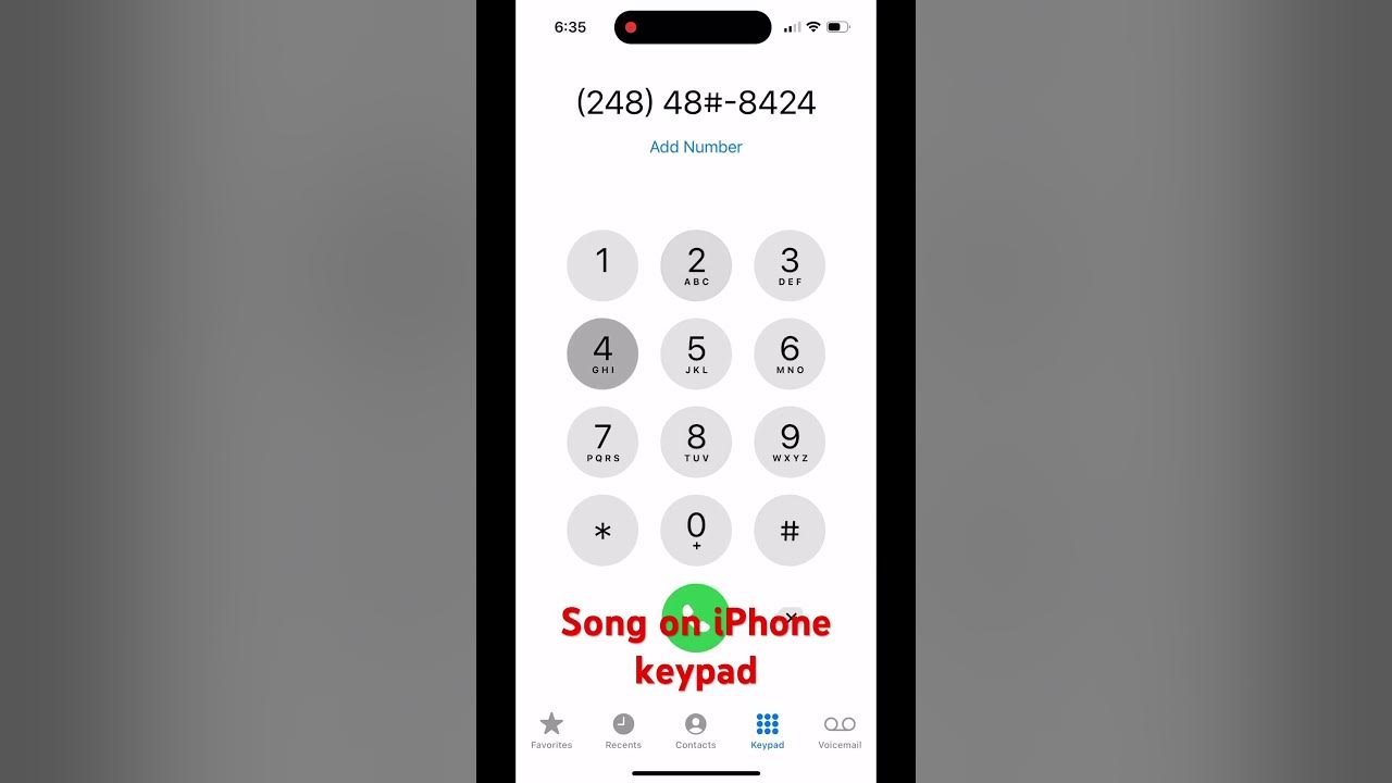 a song on iphone keypad #iphone #phone #music #keypadmobile