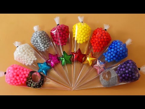 Making Slime with Piping Bags! Most Satisfying Slime Video★ASMR★#ASMR #PipingBags