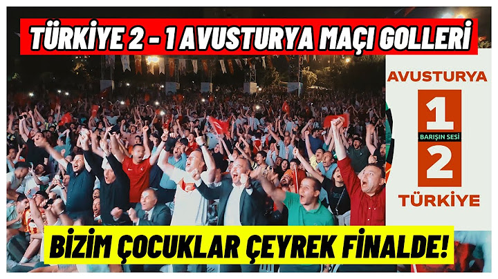 TÜRKİYE ÇEYREK FİNALDE! Türkiye-Avusturya Maçı Golleri (Gol Sevinçleri) #türkiye #euro2024