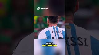 Messi Saves Argentina 🇦🇷🔥 | Goal Difference Matters ⚽🐐 #footballshorts #football #soccer