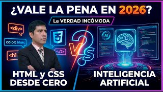 ¿Aún vale la pena aprender HTML y CSS desde cero en tiempos de la IA?