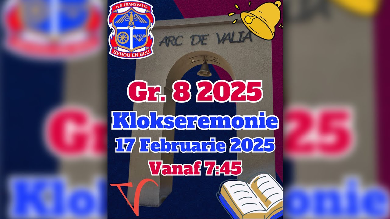 Graad 8 Klokseremonie