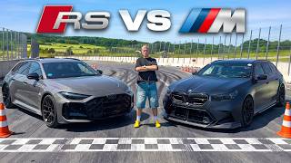 NEW AUDI RS5 vs. BMW M5 G99! (Battle of the Boats)