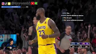 POOLE VS THE KING! LA Lakers vs WAS Wizards Full Game Highlights | 2/29/24 | FreeDawkins REACTION!