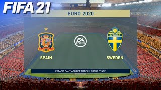 Spain vs. Sweden - EURO 2020 Prediction | FIFA 21 PS5