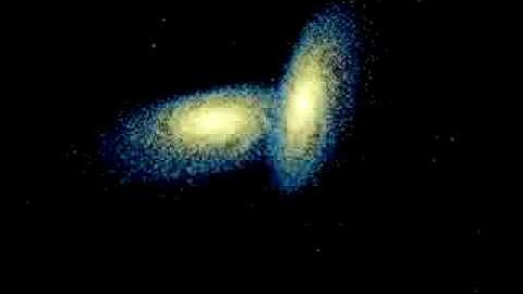 Galactic Collision Simulation