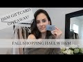 FALL TRANSITIONAL SHOPPING HAUL WITH H&amp;M + GIVEAWAY