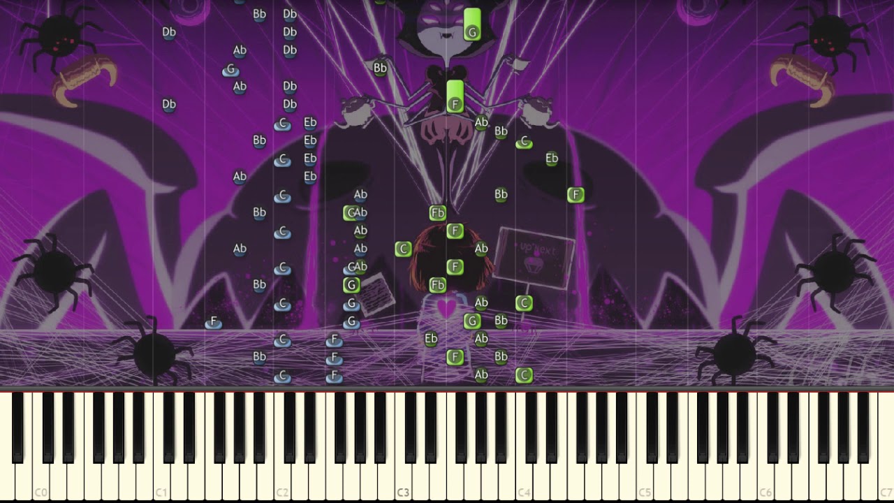 HOW to PLAY SPIDER DANCE on PIANO EASY YouTube