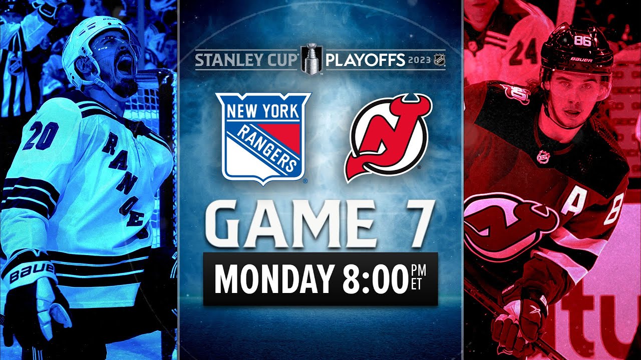 NHL Playoffs Rangers vs. Devils Game 7: What history tells us about the  rivals being tied at 3-3 