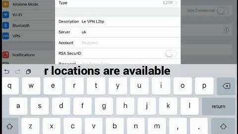 How to configure Le VPN via L2TP connection on iOS | Le VPN Tutorial