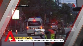 Thai cave rescue: All 13 'Wild Boars' rescued