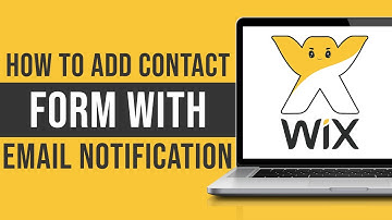 How to Add Contact Form in Wix + Email Notification (Tutorial)
