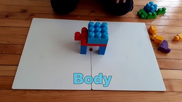 Make Alpaca with Mega Bloks 😊 | Learn Colors, Learn & make Animals with Lego Toys for kids