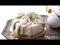 보자기 케이크 (Bojagi Cake : Wrapping Cloth-Shaped Cake)