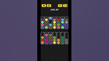Ball sort puzzle level 237