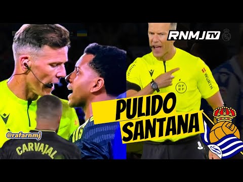 Actuación de PULIDO SANTANA en Real Sociedad - Real Madrid (02/05/2023)