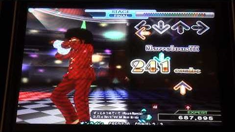 DDR﻿ 2013 - ずっとみつめていて Expert (Ryu☆Remix) 999,860