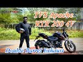 Autofog stories  tvs apache rtr 200 4v  double barrel exhaust  2020  malayalam review