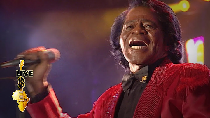 I Got You (I Feel Good) Live version - Live performance video thumbnail