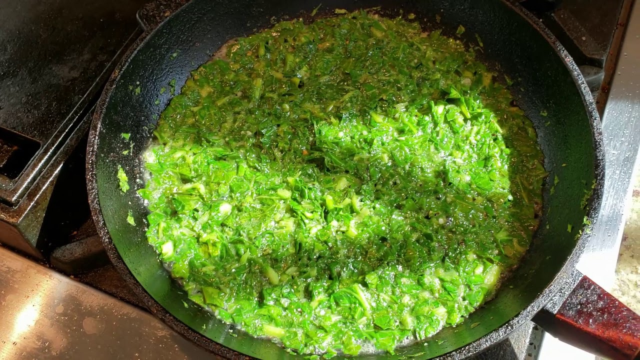 Collard Greens with Eggs YouTube