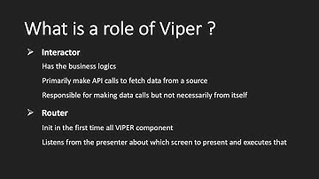 Welcome VIPER Design Pattern