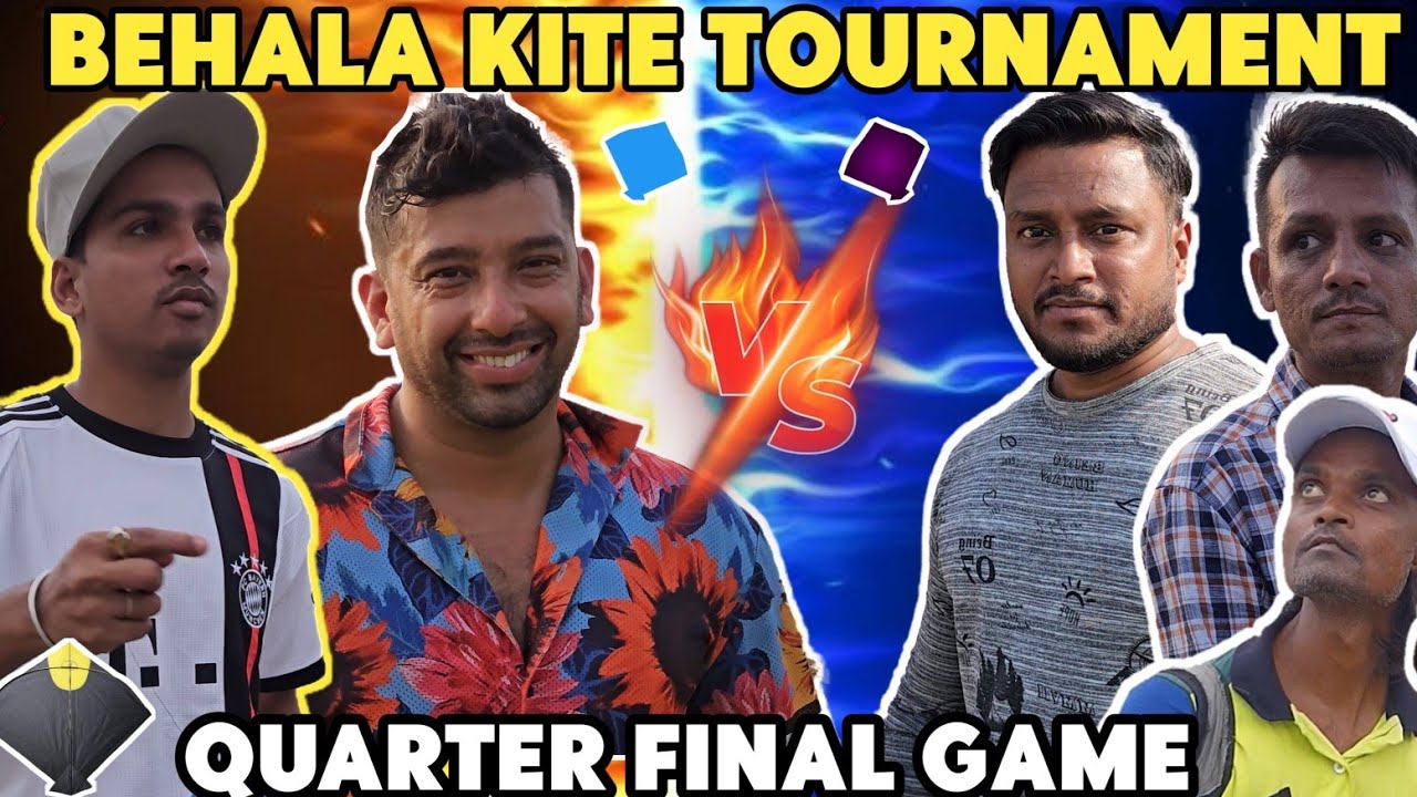Quarter final || Hussain Kite Club VS Bhawanipur kite club || Behala Kite Tournament