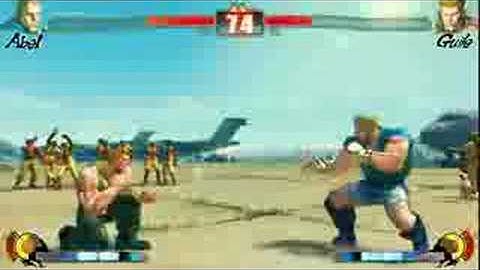 Street Fighter 4: Guile Vs. Abel Rivals Video