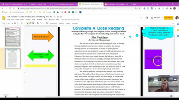 Close Reading and Annotating