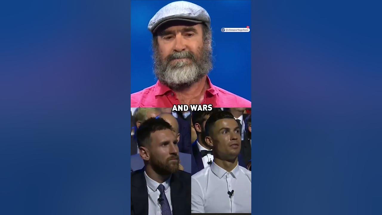 This iconic #ucldraw moment from Eric Cantona! 😂