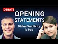 Divine simplicity is true  ortlund vs mullins  debate openings