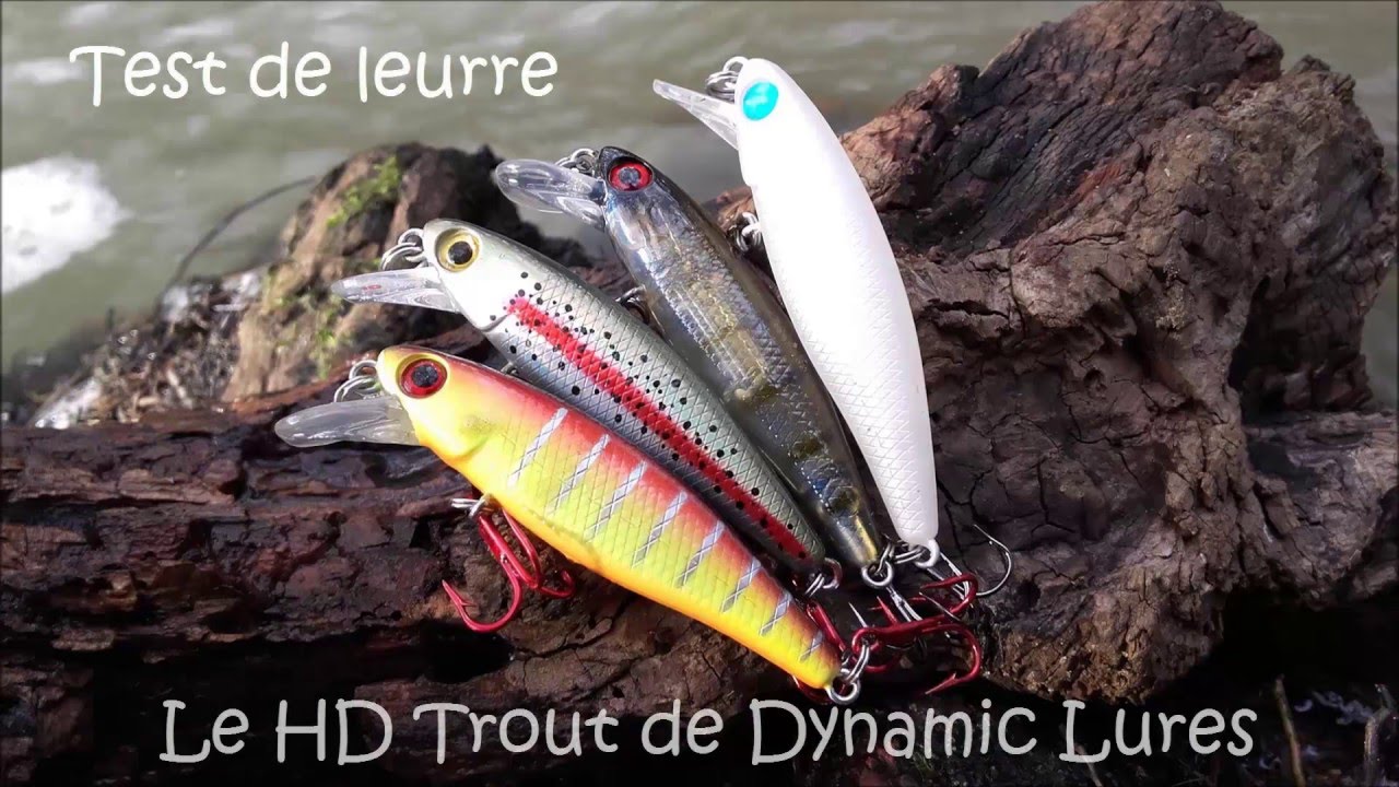 Test de leurre : le HD Trout de Dynamic Lures 