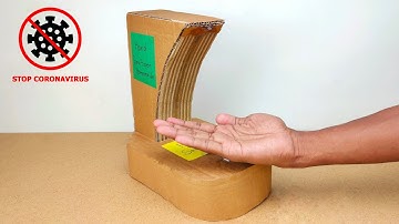 How To Make Automatic Diy Hand Sanitizer Machine At Home