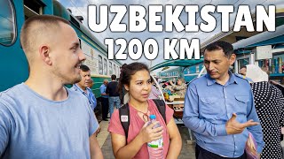 Polish guy and Uzbek girl on a 1,200-kilometer train journey through Uzbekistan