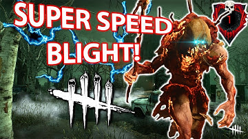 Insane Blight! Super Speed BLIGHT Build! | Dead By Daylight New Killer Gameplay