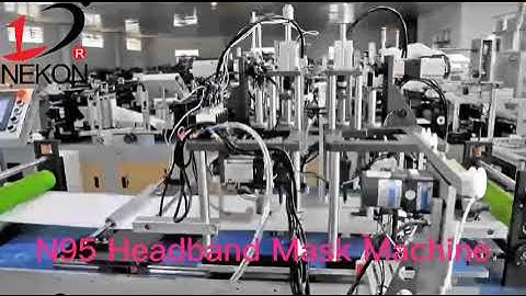 N95 Headband Mask Machine mask making manufacturing