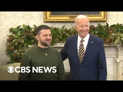 Zelenskyy thanks Biden for U.S. support for Ukraine during White House visit