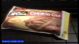 Mccain Crinkle Cut Fries Commercial - 1989