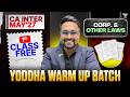 CA Inter Corporate &amp; Other Laws: Introduction and Basic of Law | CA Inter May 2027 | CA Shantam Sir