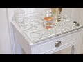 D.I.Y RE-FURBISH MOSAIC MIRROR SIDE TABLE || IRWIN FURNITURE RESTORE || MIRRORED FURNITURE D.I.Y