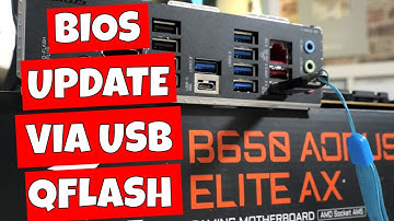Hoe Q Flash ik een Gigabyte B650 Aorus Elite AX USB BIOS-update?