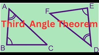Third Angle Theorem