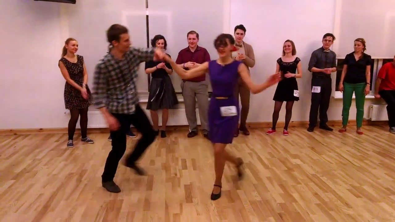 Lindy Hop Open Jack'N'Jill Final  - Катя Федючек And Vitaly Naboka (KSDC Exchange 2016)