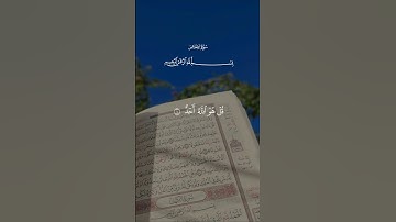 سورة الإخلاص...🤍| #قرآن #راحة_نفسية #سعد_الغامدي #تابعوني #لايك #اكسبلور