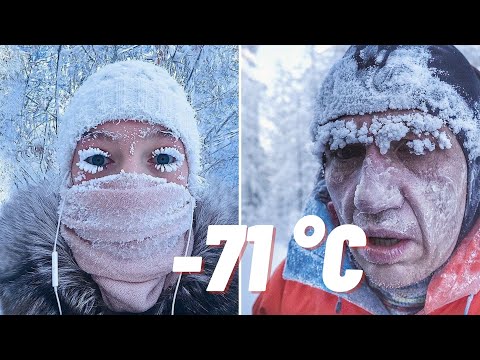 НЕЧОВЕШКИ Условия. НАЙ-СТУДЕНАТА точка на Земята - Якутия  -71°C