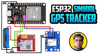 ESP32 SIM800L GPS Tracker | Vehicle Tracking System using ESP32