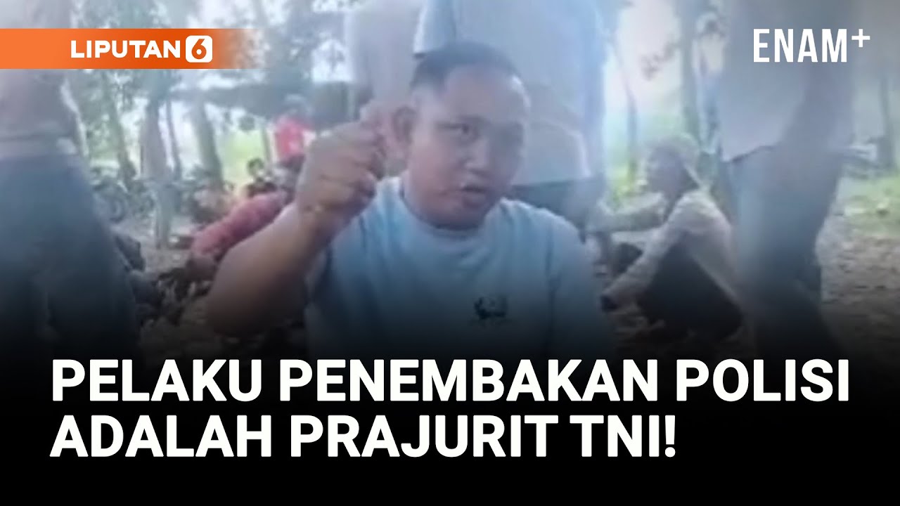 Terkuak! Pelaku Penembakan Polisi di Lampung adalah Prajurit TNI | LIputan6