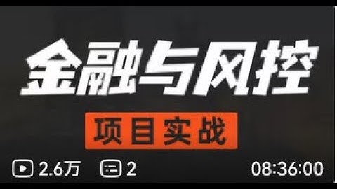 Python人工智能金融风控项目实战 P16状态表log表