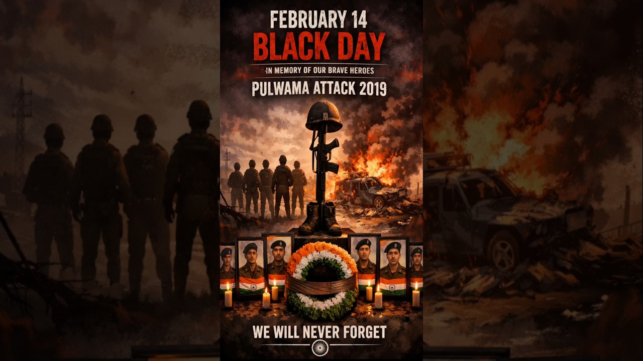 14 February Black Day | Tribute to Pulwama Heroes 🇮🇳
