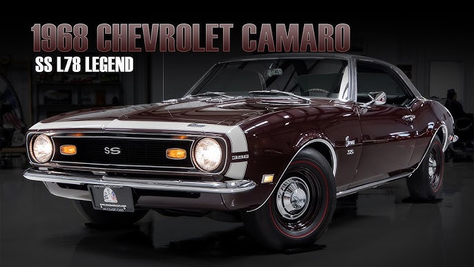 1968 Chevrolet Camaro SS RS 396 V8 Manual