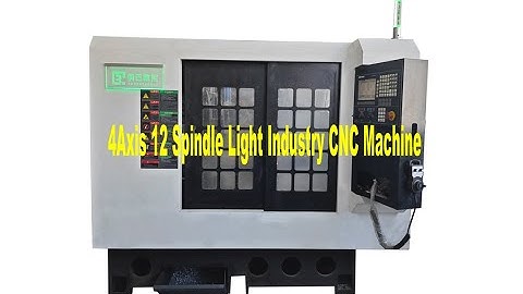 4-Axis12 Spindle Economic CNC Machine | Faucet Making Machine | CNC Machine